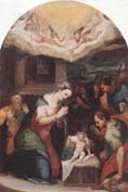 unknow artist THe adoration of  the shepherds